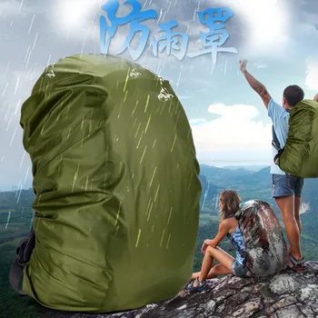 55-60L vízálló hátizsák esővédő, porálló hátizsák huzat, esőálló fedél kültéri kemping túra mászó táska esővédő