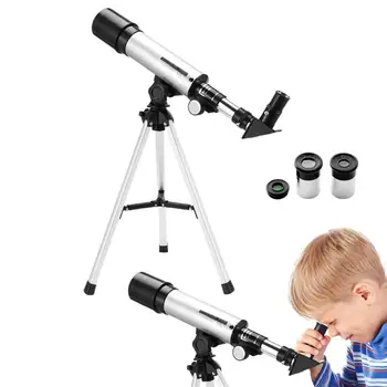 Kids Professional Long Range Astronomical Telescope, 18X 27X 60X 90X monokuláris különböző jelenetekhez, keresőszkóval