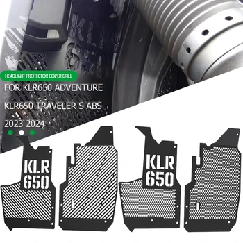 FOR Kawasaki KLR650 Traveler KLR 650 S/ABS 2023-2024 motorkerékpár hűtőrács burkolat védő védő Protetor KLR650 2022-2024