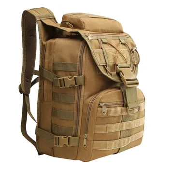 40L katonai taktikai hátizsák férfi szabadtéri kemping túrázás Oxford szövet hátizsák nagy kapacitású Molle System vadász hátizsák