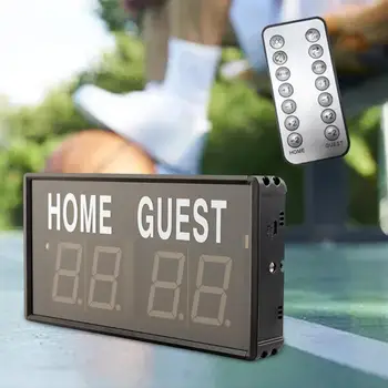 Digitális eredménytábla Mini LED pontozás Elektronikus eredménytábla Eredménytábla Pontszám a pingpong Home Tennis Baseball Cornhole