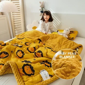 promóció Super Soft Children Paplanbab Pamut fiú lány Gyerek takarók Újszülött öltés ajándék takarók Baba takaró ágynemű