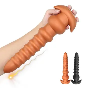 Big Buttplug szilikon anális dugó Anális gyöngyök Butt dugó erotikus termék felnőtt játékokhoz Prosztata masszírozó szex játékok nőknek Férfiak Meleg
