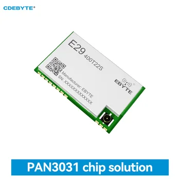 PAN3031 vezeték nélküli modul ChirpIoTTM szórt spektrumú technológia 22dBm 5KM CDEBYTE E29-400T22S UART modul bélyegzőlyuk / IPEX SMD
