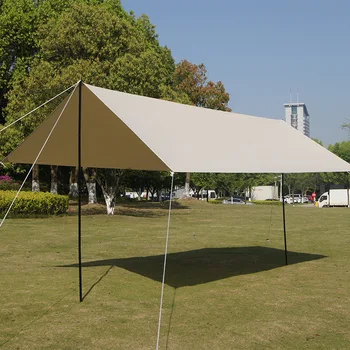 Lombkorona Kültéri kemping fényvédő Multifunkcionális napernyő Könnyű esőálló terepi sátor Könnyen hordozható lombkorona