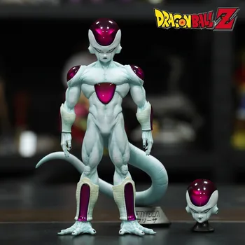 28cm Dragon Ball Z Frieza figura Frieza Namek Anime figurák 2fejek Pvc Dbz szobor modell figura modell baba gyűjtemény játékok ajándék