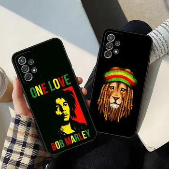 Bob Marley Weed Phone Case Samsung Galaxy S30 S23 S22 S21 S20 Ultra Fe S10 S9 Megjegyzés 20 10 Pro Plus tok