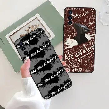 Lovejoy Cat Are You Alright Phone Case 2023 Huawei P50 P30Pro P40 P20 P10 P9 Y7 Y9S Lite Honor X8 X7 70 Pro Psmart tok