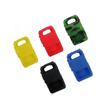 5db készlet szilikon puha walkie talkie védőtok Baofeng UV-5R UV-5RA UV-5R Plus UV-5RE UV-5RC F8 készülékhez