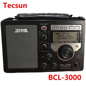 Tecsun BCL-3000 rádió Teljes sávú nagy érzékenységű félvezető FM sztereó / MW / SW BCL vevő