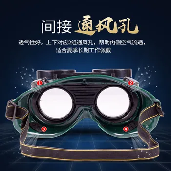 1Pcs Automatikus sötétedő hegesztőüvegek Napenergia védőhegesztő szemüvegek Argon ívhegesztés Elektromos hegesztőszemüveg Praktikus