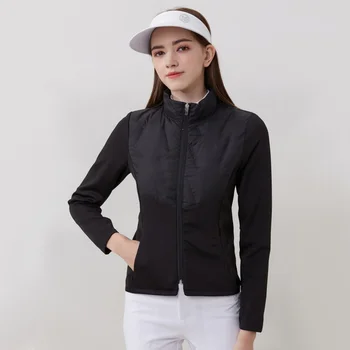 Golf női kabát Rövid kabát Meleg kényelem és alkalmi sport Kültéri golf Női ruházat