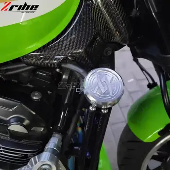 Kawasaki Z900RS Cafe 2018-2023 motorkerékpárhoz Első hátsó fék tengelykapcsoló folyadéktartály fedél sapka Z 900 RS 2019 2020 2021 2022